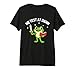 We Test At Dawn School Testing Frog Funny Kids Boy Girl Premium Tri-Blend T-Shirt