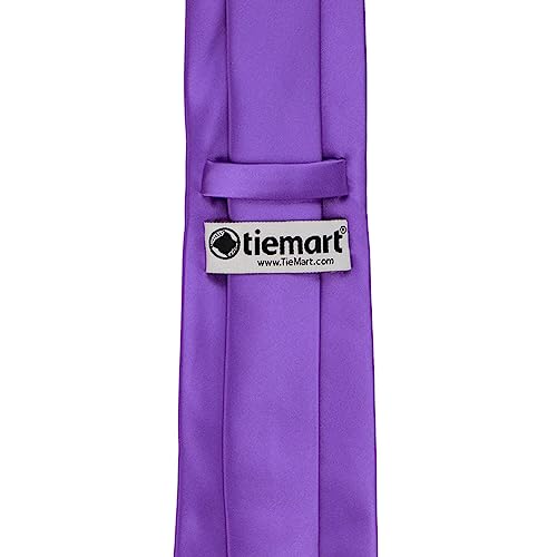 Image of tiemart Premium Solid Color Necktie