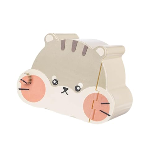 Bothyi Casa de hamster quatro estações, cabana utilizável, cama, habitat, decoração, sala de jogos,