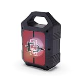 SOAR NCAA ShockBox XL LED Wireless Bluetooth Speaker, San Diego State Aztecs