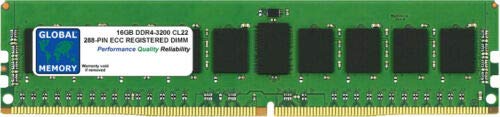 Ram - Memoria RAM DDR4 3200 MHz PC4-25600 288 PIN ECC registrata DIMM (RDIMM) per server/workstation/schede madri
