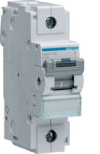 Int.aut.serie HMX 1P 10A magnetotérmico unipolar con curva C y corte de 50kA