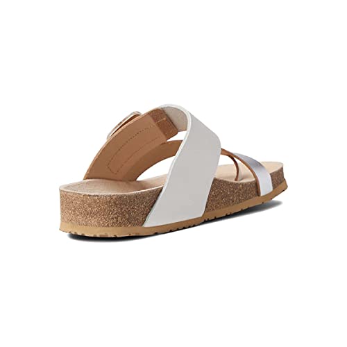 Mephisto Women's Madeline Mule, Silver Vega Multi, 8 #TOP2