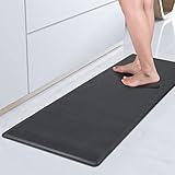 Multifuncional - La alfombra antifatiga es perfecto para no solo en la cocino, sino también en el comedor de casa con niños, la oficina con escritorio de pie...Incluso como alfombrilla para comida para mascotas. Si se encuentra con cuaquier problema, no se duda con ponerse contacto con nosotros, estamos en el servicio.