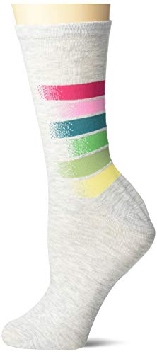 Image of K. Bell Socks womens Retro Varsity Lettuce Crew
