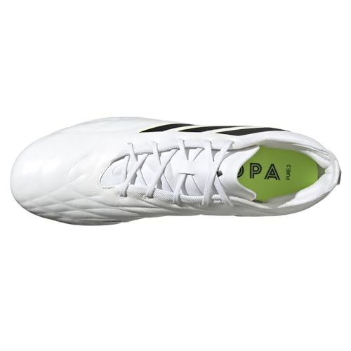 Adidas Unisex-Adult Copa Pure.2 Firm Ground White/Core Black/Lucid Lemon 4 - image 7