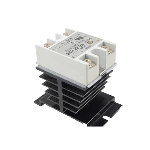Relais à semi-conducteurs 40A SSR à commutation rapide avec kit de refroidissement