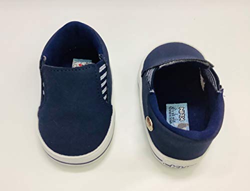 SAPATO BEBE RECEM NASCIDO KLIN AZUL MARINHO 180208 TAMANHO:3;COR:AZUL