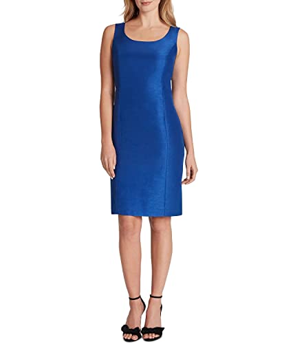 Tahari Asl Women's Wrap Jacket And Dress Suit, Royal, 2 #TOP3