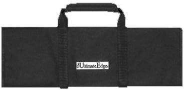 The Ultimate Edge 8-Piece Knife Roll, Black