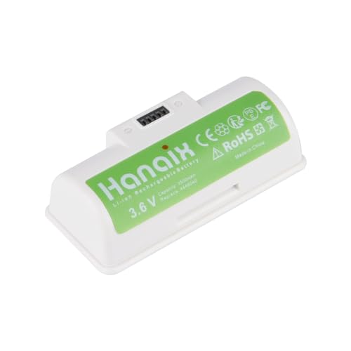 Hanaix 3.6V 3500mAh Replacement for Irobot Braava Jet 240 Battery Floor Mopping Robots 4446040 Battery White