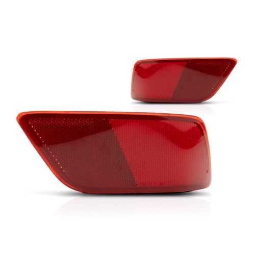 Image of For Subaru Forester Rear Reflector 2019-2024 Pair Driver and Passenger Side SU1184105, SU1185105 | 84551SJ010, 84551SJ000