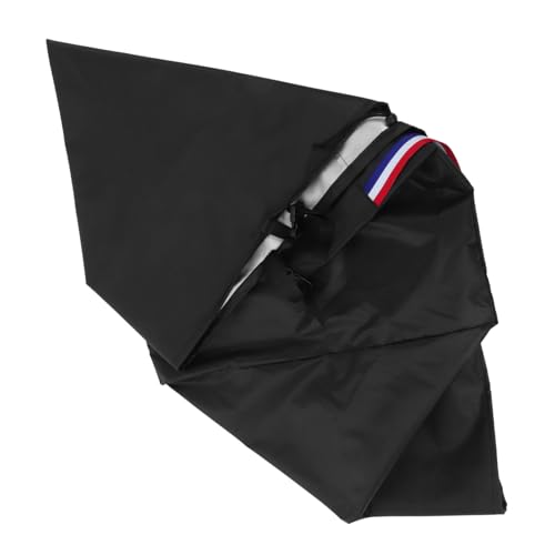 Abaodam Fire Pit Cover Square Material Weatherproof Adjustable Straps and Handles for Easy Use