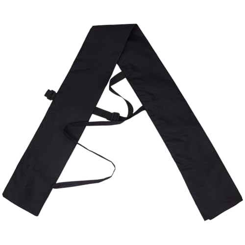 Image of GORGECRAFT Sword Carrying Bag Black Polyester Katana Ninja Sheath Cover Storage Holder Carry Case Bokken Bags with Adjustable Back Strap