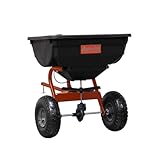 Agri-Fab 45-0530-131, 85 lb. Tow Broadcast Spreader,Black/Orange