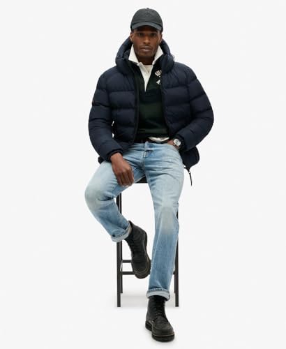 Giacca Sportiva Invernale Da Uomo Superdry Con Cappuccio - 2