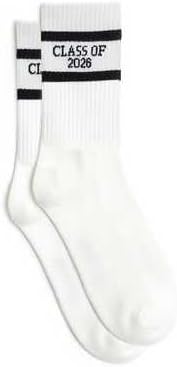 Balfour Class Of 2026 White Sock