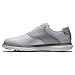 FootJoy Men's Traditions Previous Season Style Golf Shoe, White/Grey/White, 11.5