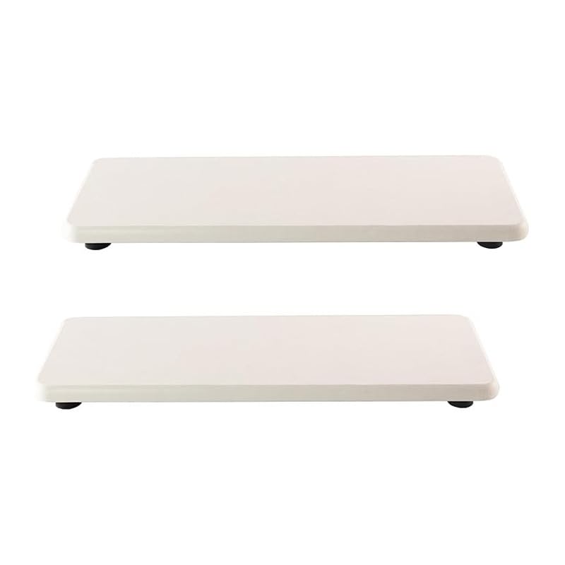 Plateau diatomite séchage rapide pour savon liquide et accessoires de salle de bain
