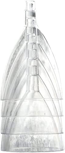DUE ESSE S.N.C. DI SABATINI ALDO & C. 100 copas de champán + 100 copas de vino y agua transparente ideales para fiestas, fiestas, eventos, aperitivos