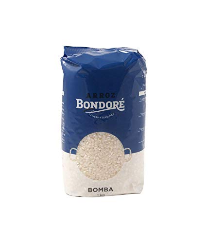ARROZ BOMBA BONDORÉ 1 KG (1 BOLSA)