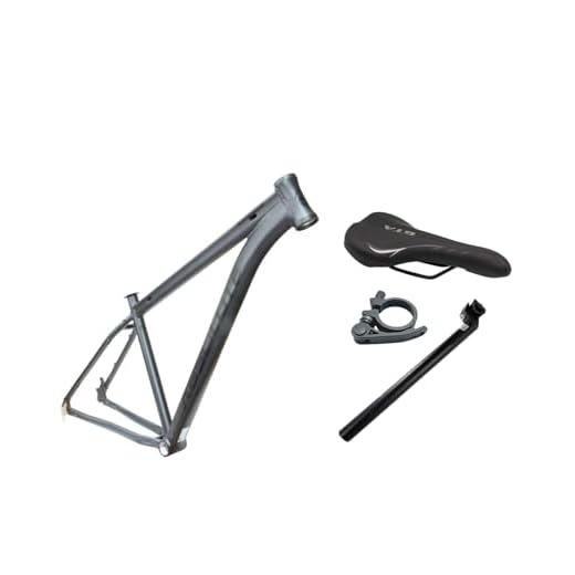 Kit Bicicleta Aro 29 Quadro Aro 29 Absolute Nero 4 & Selim MTB e Canote GTA,19,Grafite Preto