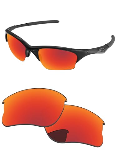 Image of Replacement Lenses for Oakley Half Jacket XLJ 60mm Sunglass - Precision Fit, UV Block & Impact Resistant