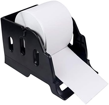 LabelRange Label Holder for Rolls and Fanfold Labels - Desktop Label Printer Accessory