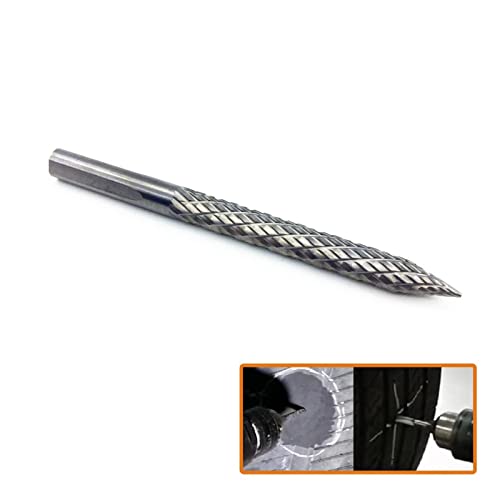 Image of 5 /16 Inch 8mm High Carbide Steel Burr Drill Bit Tire Reamer Carbide Cutters Rotary File Reamer Wire Cutter Tire Repair Tool Automobile Car Tool