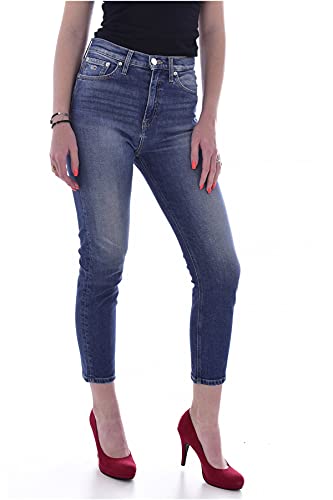 Tommy Jeans Women's IZZY HR Slim Ankle AMBC Pants, Ames Mb Com, W29 / L32