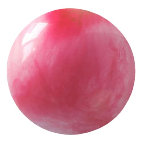 Small Yoga Ball, 9 Inches Anti Burst Anti-Slip Safe Yoga Ball,Inflation Pump Yoga Balls for Exercise Daily Stretching Pilates Balance Wellness Posture Improvement Active Sitting (Pink) - Image 6