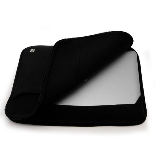 Funda protectora de neopreno negra para laptop 13.3 pulgadas miniatura 3