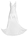 Produktbild CHICTRY Spitze Morgenmantel Lang Negligee Damen Kleid Nachtkleid Reizwäsche Nachtwäsche Babydoll Lingerie Dessous Set für Damen mit G-String Gr. M L Weiß 3XL