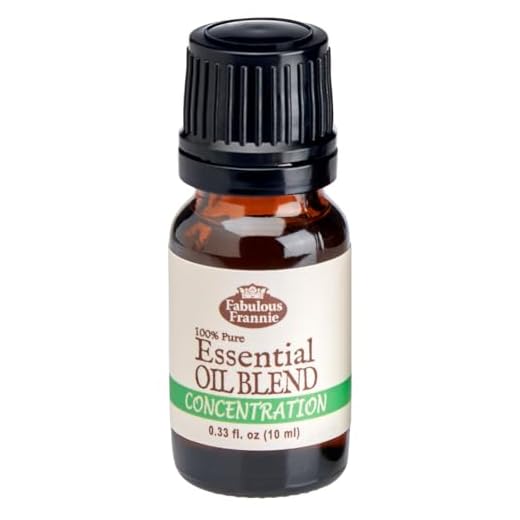 Fabulous Frannie Concentration 100% Pure, Undiluted Essential Oil Blend Therapeutic Grade - 10 ml. Great for Aromatherapy! Concentration is The Perfect Blend of Cypress and Peppermint Essential Oils.
