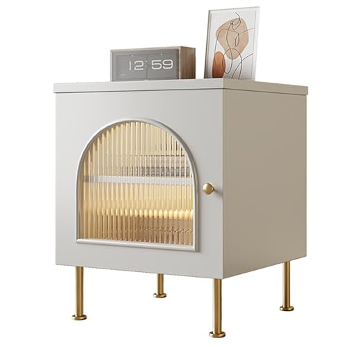 Table de chevet moderne noire petit meuble de rangement d'appoint de chambre