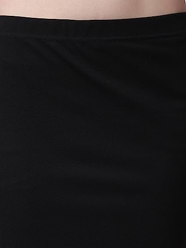 Image of POPWINGS Casual Solid Pencil Skirt for Women || Knee-Length Skirt for Women || Stylish Mini Skirt for Women || Summer Pencil Skirt for Women