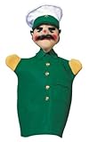 Handpuppe: Polizist Kersa 12470 - Kasperfigur Polizist, 30 cm Handpuppe