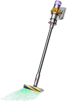 Dyson V15 Detect Cordless Vacuum Cleaner|2 Yr Warranty incl Accidental Damage Protection| Illumination for Hidden dust|Senses dust Levels & Auto adjusts Suction|240 Airwatts,0.77L bin,60 mins runtime
