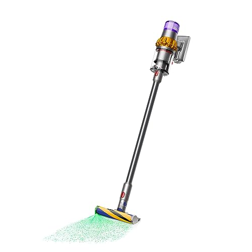 Dyson V15 Detect Cordless Vacuum Cleaner|2 Yr Warranty incl Accidental Damage Protection| Illumination for Hidden dust|Senses dust Levels & Auto adjusts Suction|240 Airwatts,0.77L bin,60 mins runtime