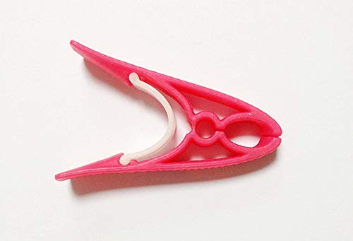 Tencloud Plastic Clothes Pins No Metal No Rust Clothes-Peg Clothespins Hangers Set Of 18 Blue+Lime+Pink #TOP5