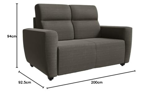 Image of Wakefit Sofa Set | 3 Year Warranty | Sofa 6 Seater, 6 Seater Sofa for Living Room, Wooden Sofa Set, Sofa Set 3+2+1 Seater - Belize(Omega : Grey)