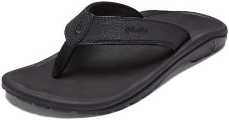 Olukai Men's Ohana Sandals Black/Black Size 9