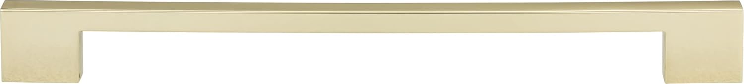 Atlas Homewares A866-FG Successi Collection 288 Center Thin Square Long Rail Pull, French Gold Finish