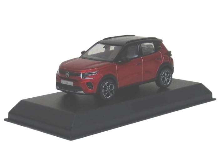 Amazon | NOREV 1/43 - シトロエン C3-2024。 | ミニカー・ダイ