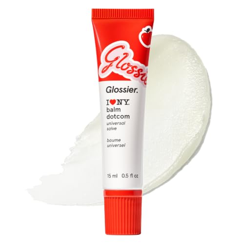 Image of Glossier Balm Dotcom Lip Balm & Universal Salve, I <3 NY, Untinted