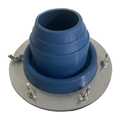 shamjina Stove Jack for Tent Anti Scald Protection Rings Fire Resistant Chimney Vent Stove Hole for Hot Stove Camping Tipi Accessories, Blue