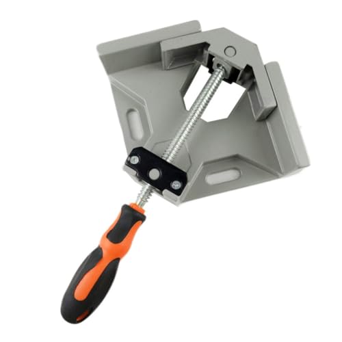 ARTIBETTER Woodworking Tool 2-axis Fixture Vise Aluminum Right Angle Clamp for Photo Frames