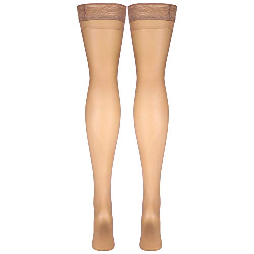 Truform 1764BG-L Sheer Compression Stockings, 8-15 Mmhg, Women'S Thigh High Length thumb #6
