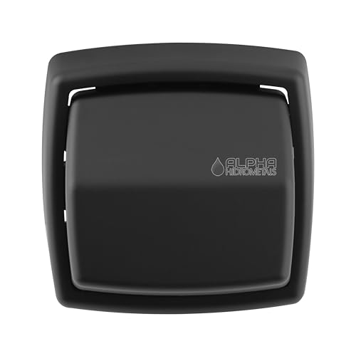 Acabamento Para Válvula De Descarga Deca Hydra Docol Preto