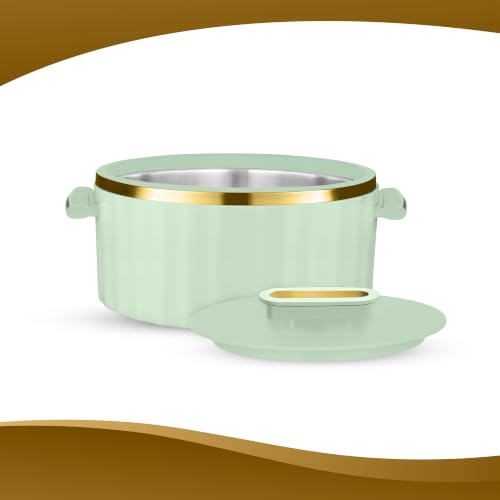 Image of Trueware Celebration Inner Steel Casserole 2900 ML | PU Insulated | BPA Free | Odour Proof | Food Grade| Ideal for Chapatti | Roti | Curd Maker | Thermoware | Hot Pot